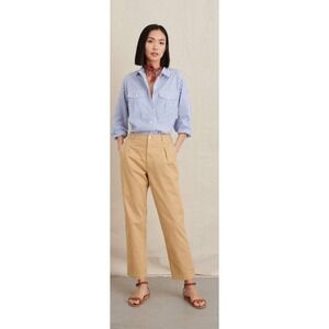 ALEX MILL‎ Cotton Twill Boy Pants In Light Khaki Size 6